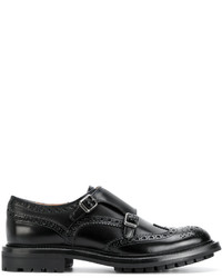 schwarze Schuhe aus Leder von Church's