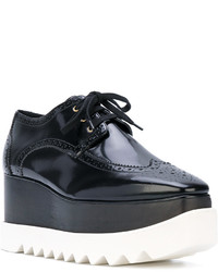 schwarze Schuhe aus Leder von Stella McCartney