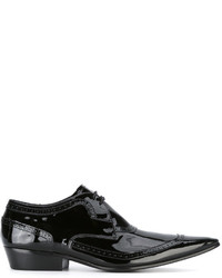 schwarze Schuhe aus Leder von Haider Ackermann