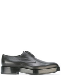 schwarze Schuhe aus Leder von Jil Sander