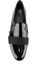 schwarze Schuhe aus Leder von Giuseppe Zanotti Design