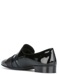 schwarze Schuhe aus Leder von Giuseppe Zanotti Design