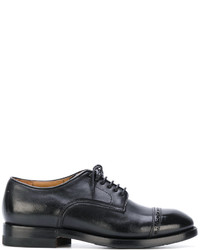 schwarze Schuhe aus Leder von Silvano Sassetti