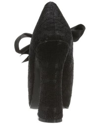 schwarze Schuhe von Demonia