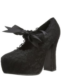 schwarze Schuhe von Demonia