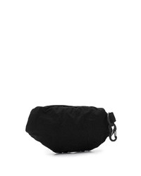 schwarze Segeltuch Bauchtasche von Satisfy