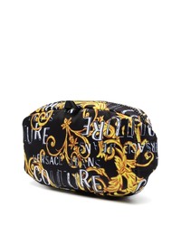 schwarze Segeltuch Bauchtasche von VERSACE JEANS COUTURE