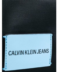 schwarze Segeltuch Bauchtasche von Calvin Klein Jeans