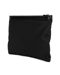 schwarze Segeltuch Clutch Handtasche von Dolce & Gabbana