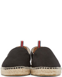 schwarze Segeltuch Espadrilles von Castaner