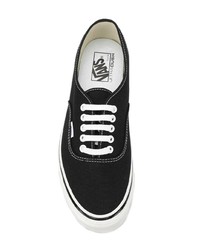 schwarze Segeltuch niedrige Sneakers von Vans