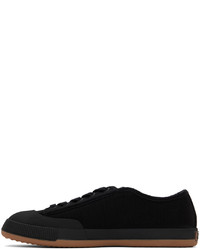 schwarze Segeltuch niedrige Sneakers von Vivienne Westwood