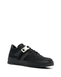 schwarze Segeltuch niedrige Sneakers von 1017 Alyx 9Sm