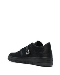 schwarze Segeltuch niedrige Sneakers von 1017 Alyx 9Sm