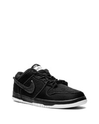 schwarze Segeltuch niedrige Sneakers von Nike 1