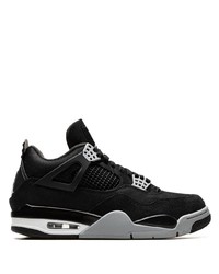 schwarze Segeltuch niedrige Sneakers von Jordan