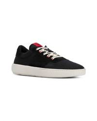 schwarze Segeltuch niedrige Sneakers von Represent