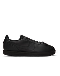 schwarze Segeltuch niedrige Sneakers von Nike