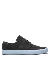 schwarze Segeltuch niedrige Sneakers von Nike