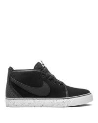 schwarze Segeltuch niedrige Sneakers von Nike