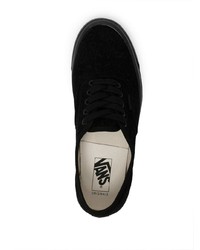 schwarze Segeltuch niedrige Sneakers von Vans