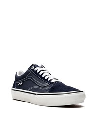 schwarze Segeltuch niedrige Sneakers von Vans