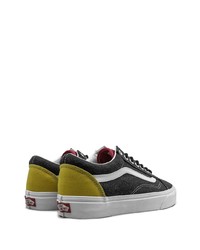 schwarze Segeltuch niedrige Sneakers von Vans