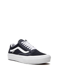 schwarze Segeltuch niedrige Sneakers von Vans