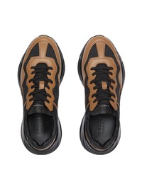 schwarze Segeltuch niedrige Sneakers von Gucci