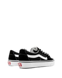 schwarze Segeltuch niedrige Sneakers von Vans