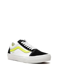 schwarze Segeltuch niedrige Sneakers von Vans