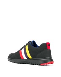 schwarze Segeltuch niedrige Sneakers von Camper