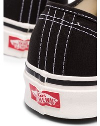 schwarze Segeltuch niedrige Sneakers von Vans