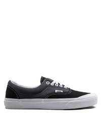 schwarze Segeltuch niedrige Sneakers von Vans