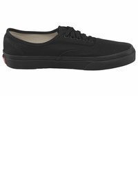 schwarze Segeltuch niedrige Sneakers von Vans