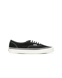 schwarze Segeltuch niedrige Sneakers von Vans