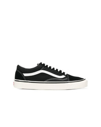 schwarze Segeltuch niedrige Sneakers von Vans