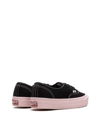 schwarze Segeltuch niedrige Sneakers von Vans