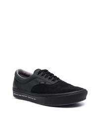 schwarze Segeltuch niedrige Sneakers von Vans