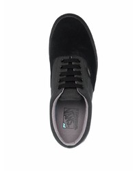 schwarze Segeltuch niedrige Sneakers von Vans