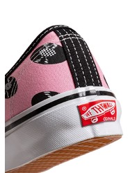 schwarze Segeltuch niedrige Sneakers von Vans