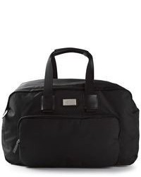 schwarze Segeltuch Reisetasche von DSquared