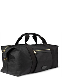 schwarze Segeltuch Reisetasche von Mulberry