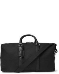 schwarze Segeltuch Reisetasche von Mulberry