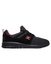 schwarze Segeltuch Sportschuhe von DC Shoes