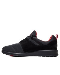 schwarze Segeltuch Sportschuhe von DC Shoes