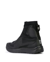 schwarze Segeltuch Sportschuhe von 11 By Boris Bidjan Saberi