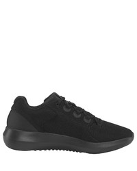 schwarze Segeltuch Sportschuhe von Under Armour