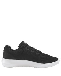 schwarze Segeltuch Sportschuhe von Under Armour