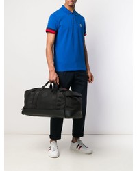 schwarze Segeltuch Sporttasche von Moncler